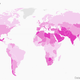 Map of water risk by country
